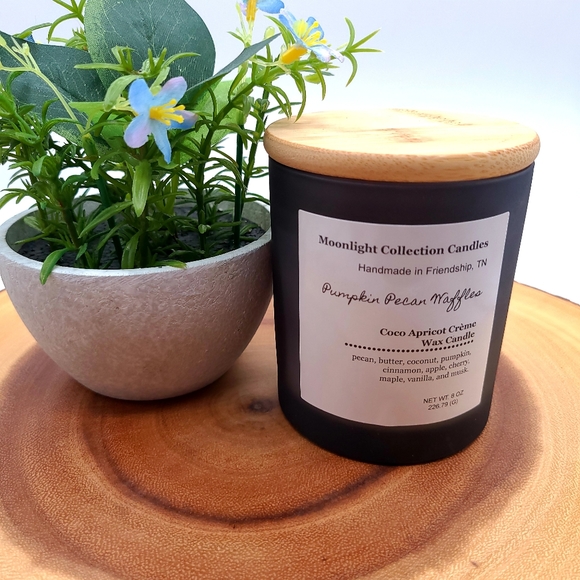 Final Price Homemade Pumpkin Pecan Waffles Candle Coco Apricot - Picture 4 of 5